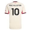 Oficiální Fotbalový Dres Liverpool Mac Allister 10 Hostující 2025-26 pro Muži